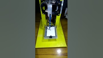 Arduino based mini cnc plotter #6 #shorts