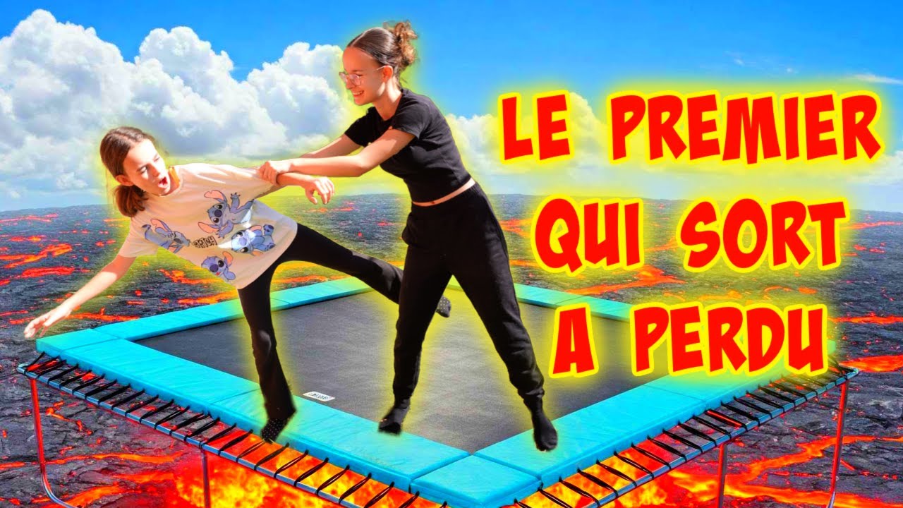 LE PREMIER QUI SORT DU TRAMPOLINE A PERDU   --- QUI VA CRAQUER EN PREMIER ??