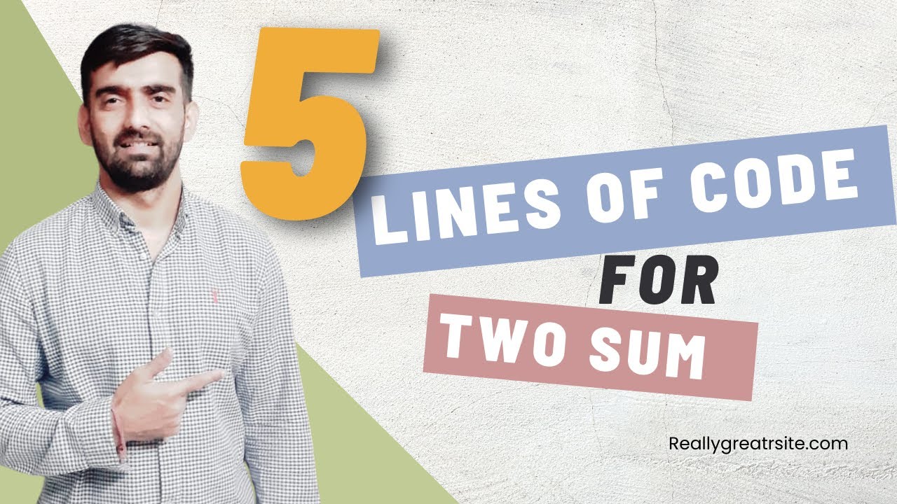 Two Sum | Coding Problem | LeetCode - 1 | हिंदी मे - YouTube