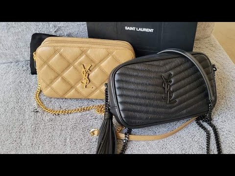 Saint Laurent Becky Quilted Mini Bag in Black