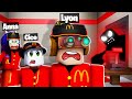 LAVORO DI NOTTE AL MCDONALDS! RISTORANTE SPAVENTOSO SU ROBLOX!!