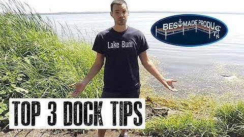 Top 3 Tips When Purchasing a New Boat Dock