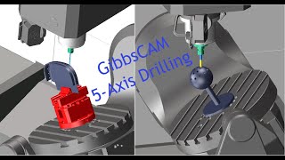 GibbsCAM 5 axis drilling