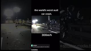 The Craziest Audi Crash Audi Rs6