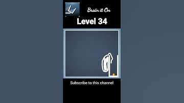 Brain it on level 34 | Get the ball out of the container #shorts #brainiton #androidgames