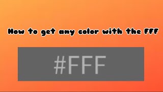 How to get any color with the FFF - Saber Showdown screenshot 2