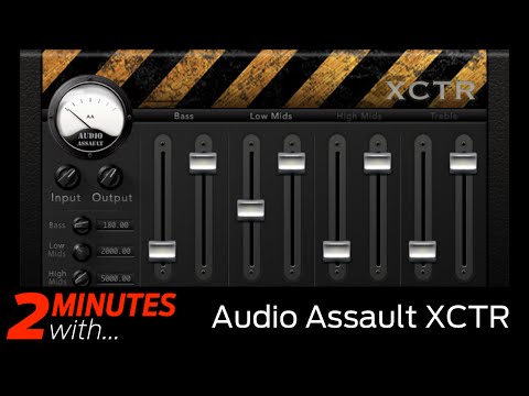 Audio Assault XCTR VST/AU exciter plugin in action