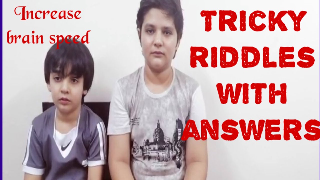 Tricky riddles with answers that will increase brain speed enjoy eid ...