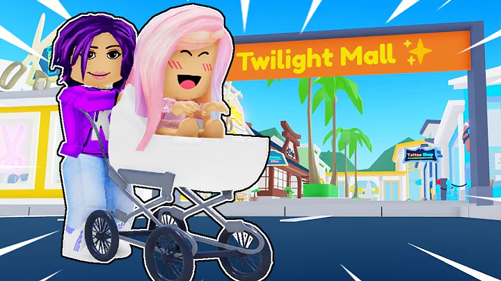 Baby Janet goes to the Twilight Daycare Mall! | Ro...