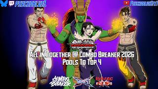 #TTT2 Tekken Tag Tournament 2 @ Combo Breaker 2026 POOLS TO TOP 4