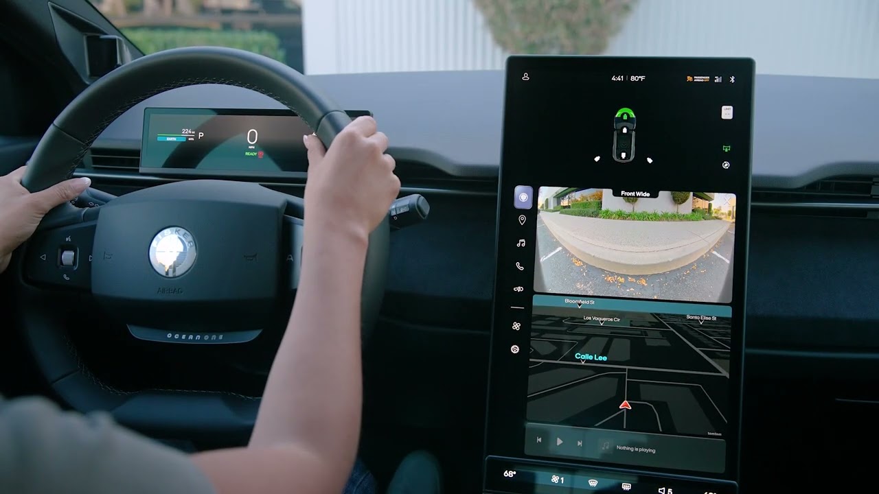Fisker Ocean – How to Use Your 360 Surround View