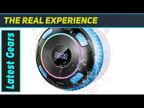 `Best Waterproof Shower Speaker? Hupoaf Bluetooth Speaker Test!
