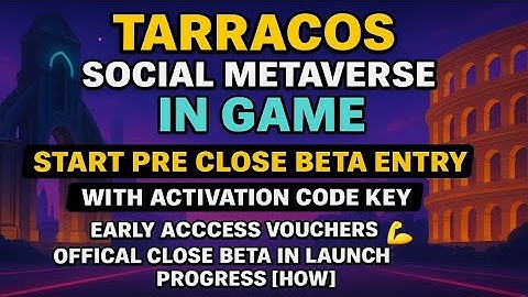 PRE CLOSE BETA ENTRY ✨️[ ACTIVATION CODE  START ] [ EARLY ACCESS VOUCHER EVERY WEEK]👈 #jaalifestyle