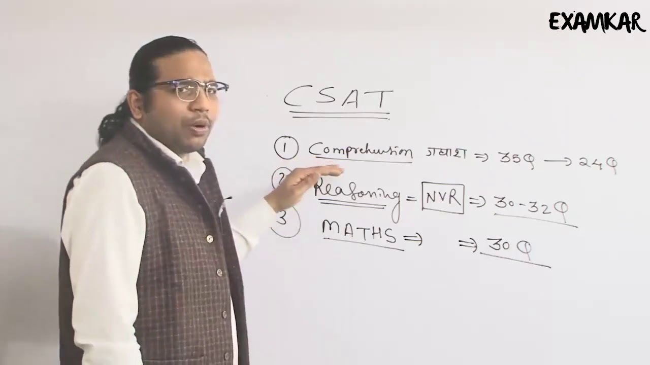 HOW TO QUALIFY IN CSAT AND STRATEGY FOR CSAT PREPARATION - YouTube