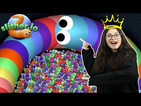 BİRİNCİ OLMAYA ÇALIŞ!! (Slither.io) | EYLÜL LAL