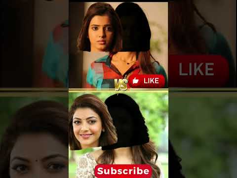 Samantha VS Kajal agarwal | Stop Photo Challenge | #samantha #kajalagarwal