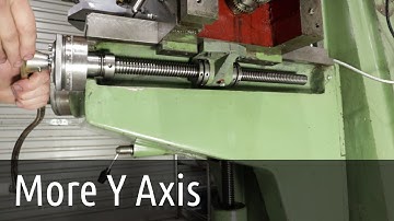 Installing a Mill DRO - Y Axis repair