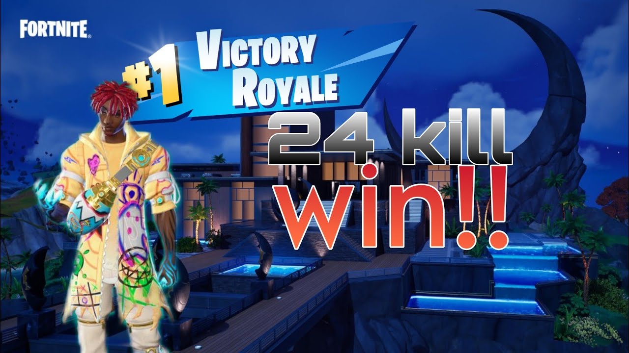 First win in Fortnite chapter 4 season 4 - YouTube