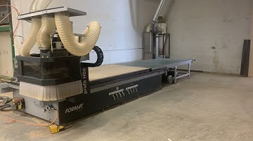 2017 FORMAT-4 profit H08 CNC NESTING ROUTER - #12879
