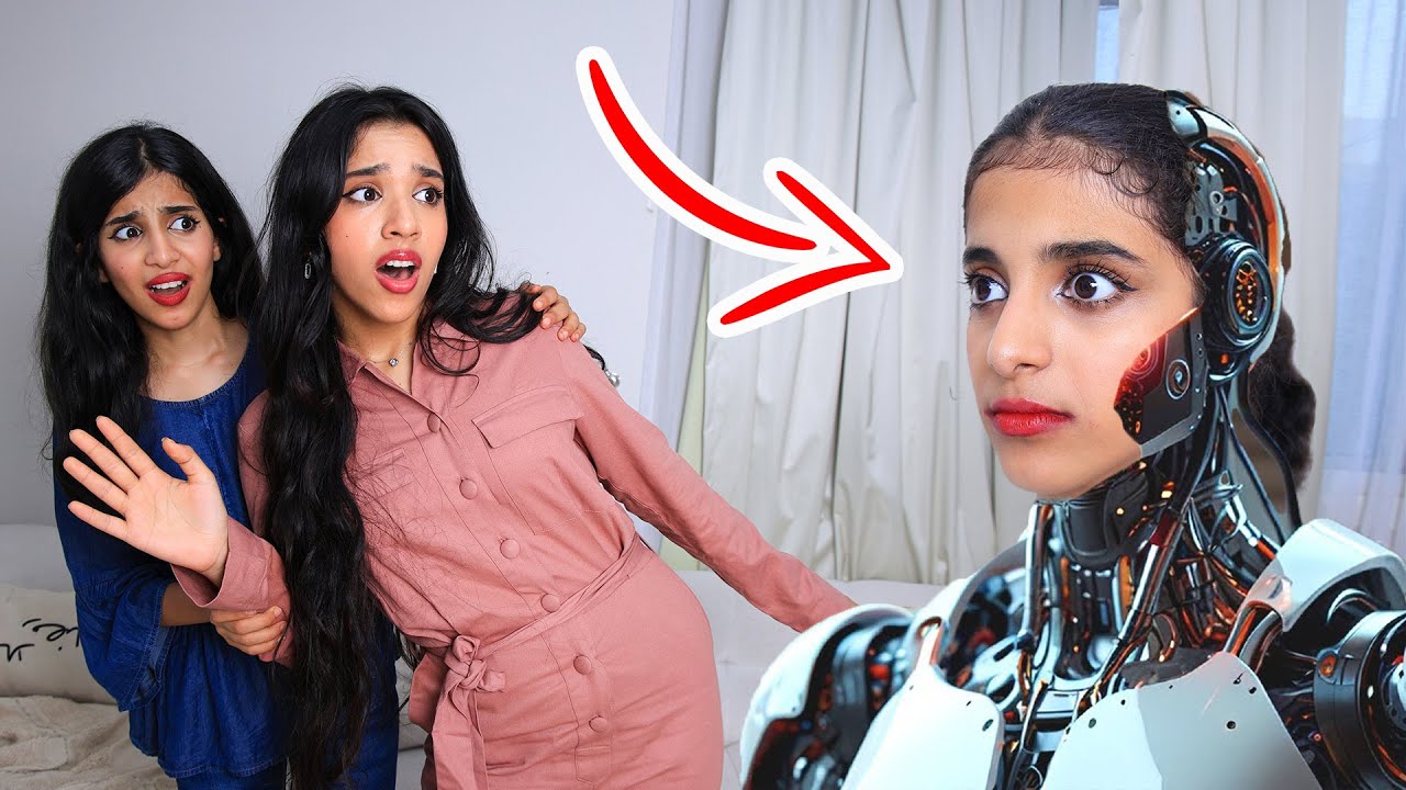 شفا و روبوت الجديد !!!