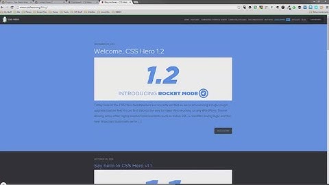 How to Upgrade CSS Hero