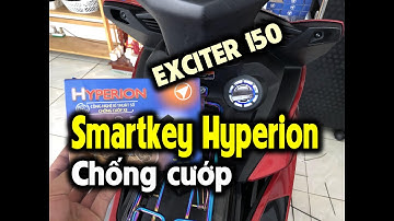 Smartkey Hyperion Lắp Cho Exciter 150 Mẫu Ổ Núm Mới Cực Đẹp, Full Tính Năng Chống Trộm Cướp | CTXMCT