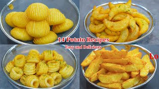 14 Amazing Potato Recipes!! Collections! French Fries, Potato Snack, Simply and Delicious!