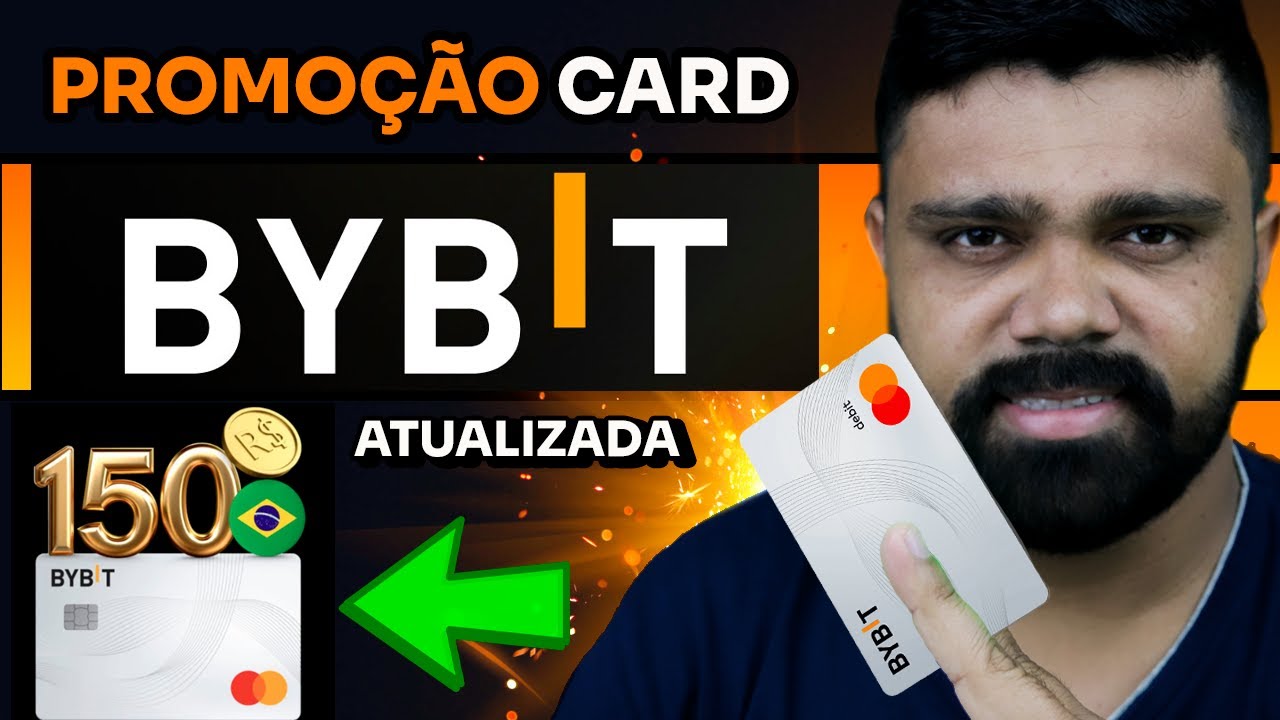 NOVA PROMOÇÃO BYBIT CARD ATUALIZADA! GANHE R$150 CASHBACK GRÁTIS ( BYBIT CARD ) Passo a Passo!