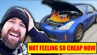 CHEAP NISSAN 350Z BUILD PART 6 //  FINDING EVEN MORE ISSUES!! **NEVER ENDING**