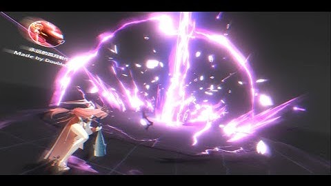 【unity游戏特效练习】原神 八重神子 但是咸鱼剑 附动画资源下载