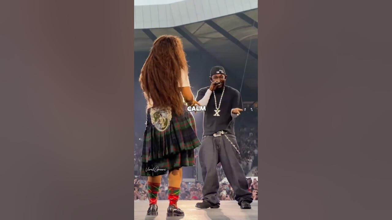 Kendrick & SZA SHUT IT DOWN with Their ‘Love’ Performance!#kendricklamar #sza #shorts
