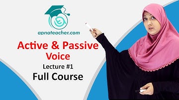 Lecture #1, Active & Passive Voice | Basic Concepts | English Grammar