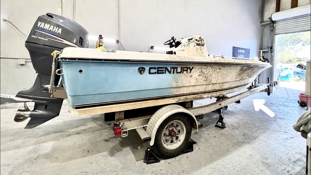 FROM TRASH TO GLASS (project boat makeover part 1)