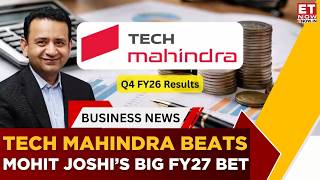 Tech Mahindra Q4 Results 2026 | CEO Mohit Joshi on AI Deals, Margin Expansion & FY27 Growth Outlook