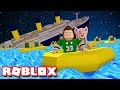 ¿ Sobrevivimos al hundimiento del Titanic en Roblox ?