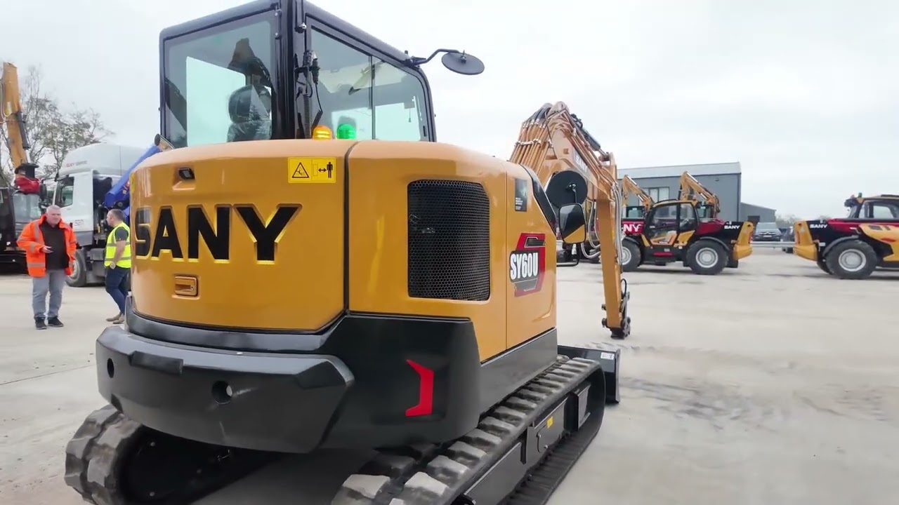 SANY SY60U 360 Degree Walkaround Video
