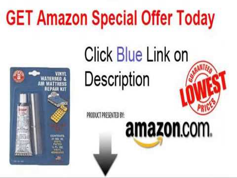 Blue Magic Waterbed Air Mattress Vinyl Repair Kit