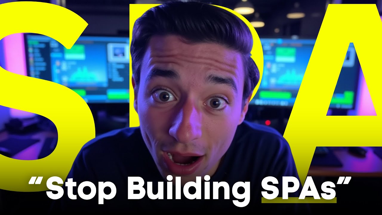 Stop Building SPAs in 2025 | Why Single Page Applications are Doomed!
