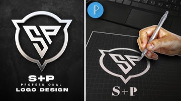 Pixellab Logo Design | SP Logo Design | Pixellab Tutorial