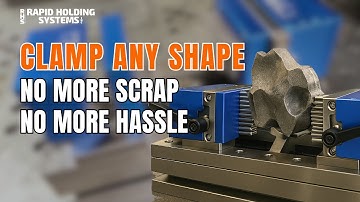 Stop Scrapping Weird Parts: Meet the Flexible Vise Built for Complex Shapes!