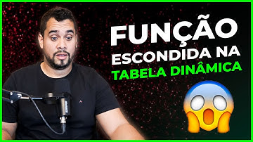 Função escondida na tabela dinâmica