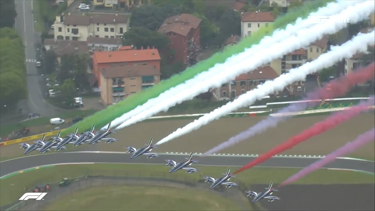 Italian National Anthem - 2021 Emilia Romagna Grand Prix - YouTube