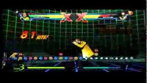 MvC3 Super Skrull, Dante, Frank West Command throw Lvl 4-5