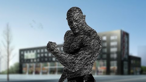 Photoshop Tutorial : How to Transform Someone into a STONE STATUE