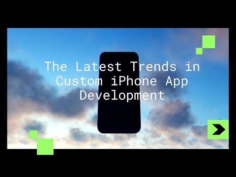 The Latest Trends in Custom iPhone App Development #ai #artificialintelligence #iphone #ml