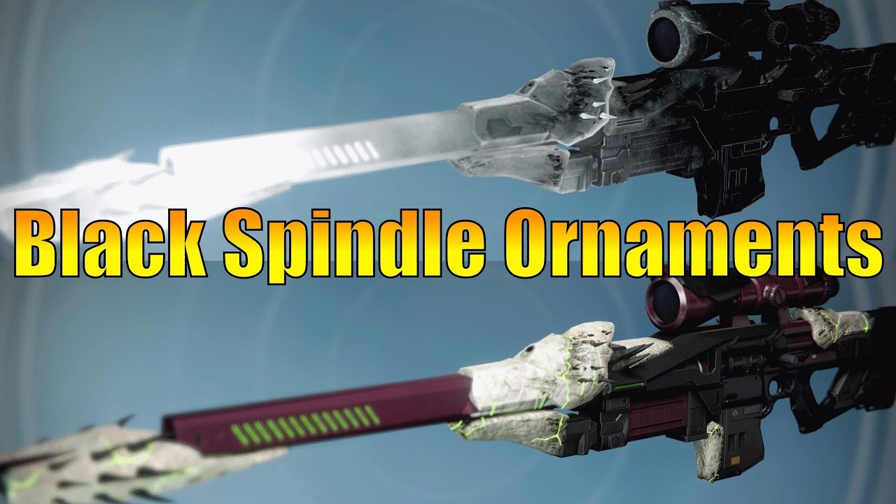 Destiny NEW Black Spindle Ornaments NEW Taken Ornament For The Black