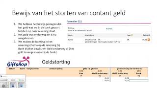 Geldstorting Aangekomen Bij De Bank