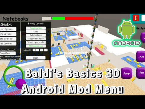 Download Baldi's Basics Classic MOD APK v1.4.3 (Mod Menu) for Android