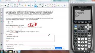 MAT130/131: Chapter 9 - Hypothesis Test of Means (sigma known)