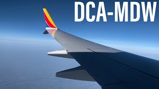 Full Flight #34 - Southwest Airlines - Boeing 737 MAX 8 - Washington DC (DCA) to Chicago (MDW)